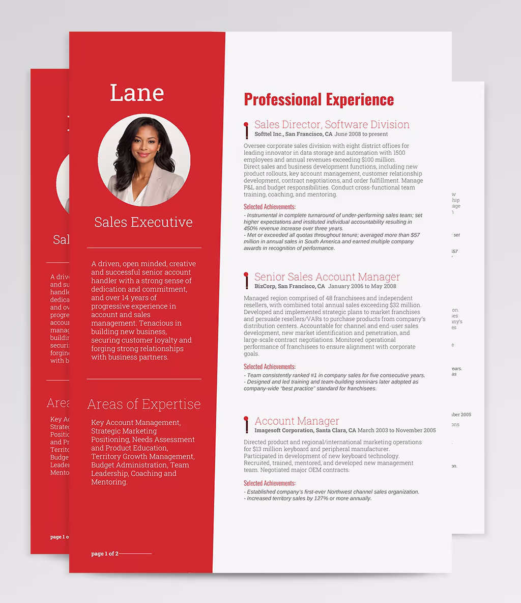 Tucana Resume Template